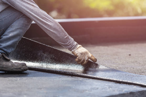 Professional Crawl Space Encapsulation technician working in Upper Darby, PA
